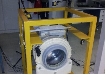 test R&D analisi dinamica lavatrici