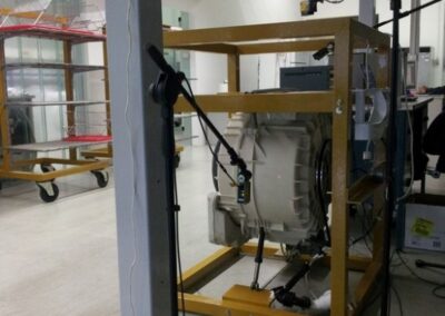 test R&D analisi dinamica lavatrici