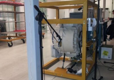 test R&D analisi dinamica lavatrici